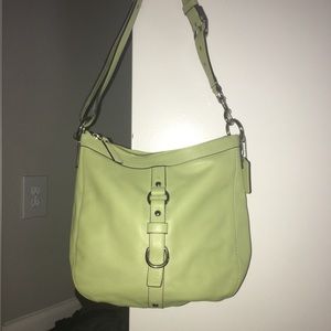 Green Coach Bag